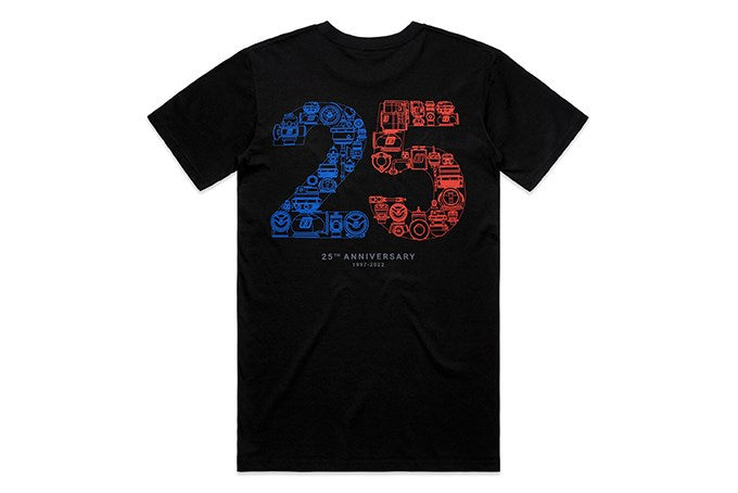 Turbosmart TS T-Shirt Black (25 Years) M (Order in)