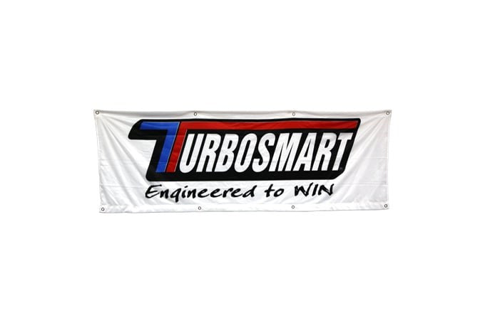 Turbosmart Turbosmart Banner 2m (White) (Order in)