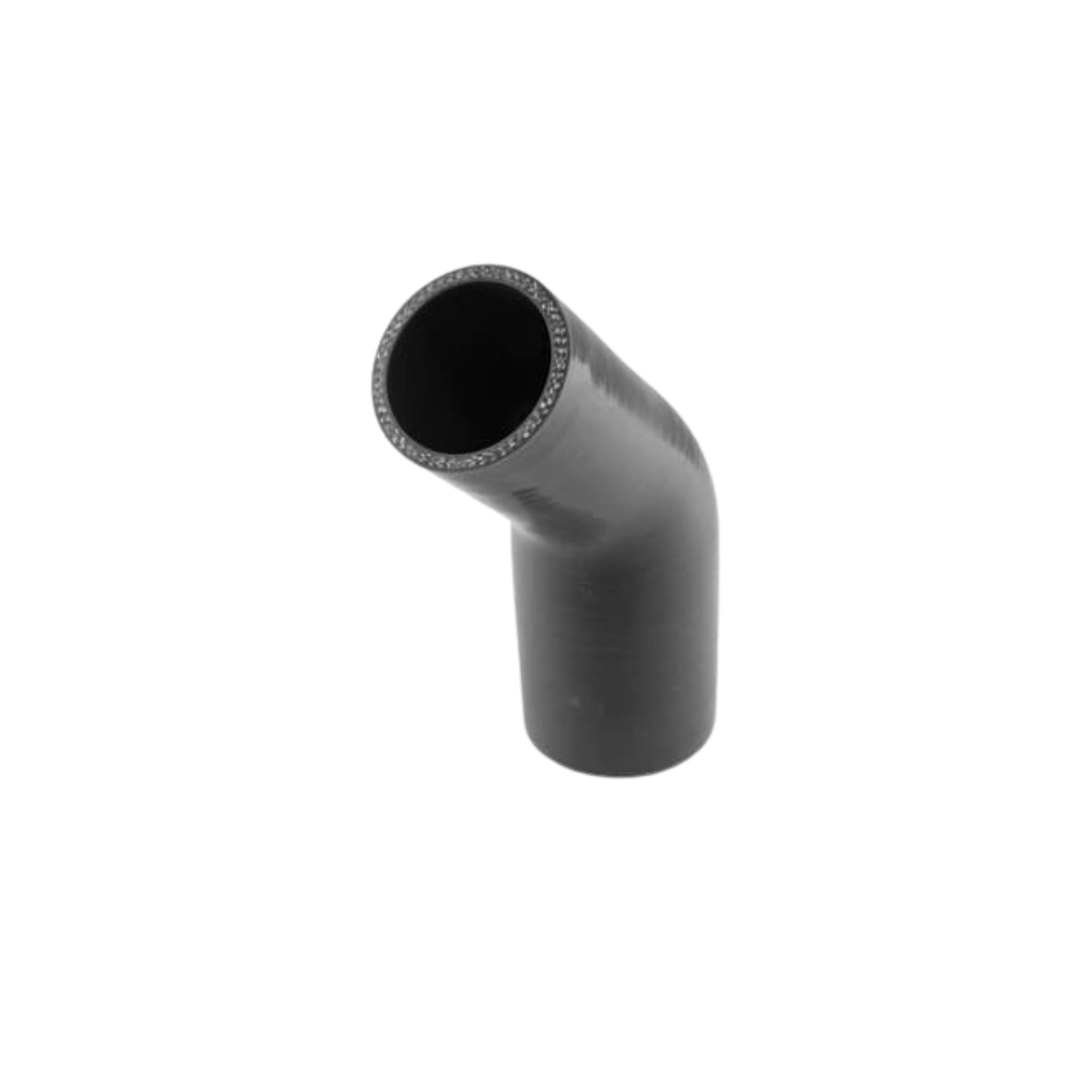 Turbosmart Silicon 45 Degree Reducer Elbow 2.00-2.50" (Black) (Order in)