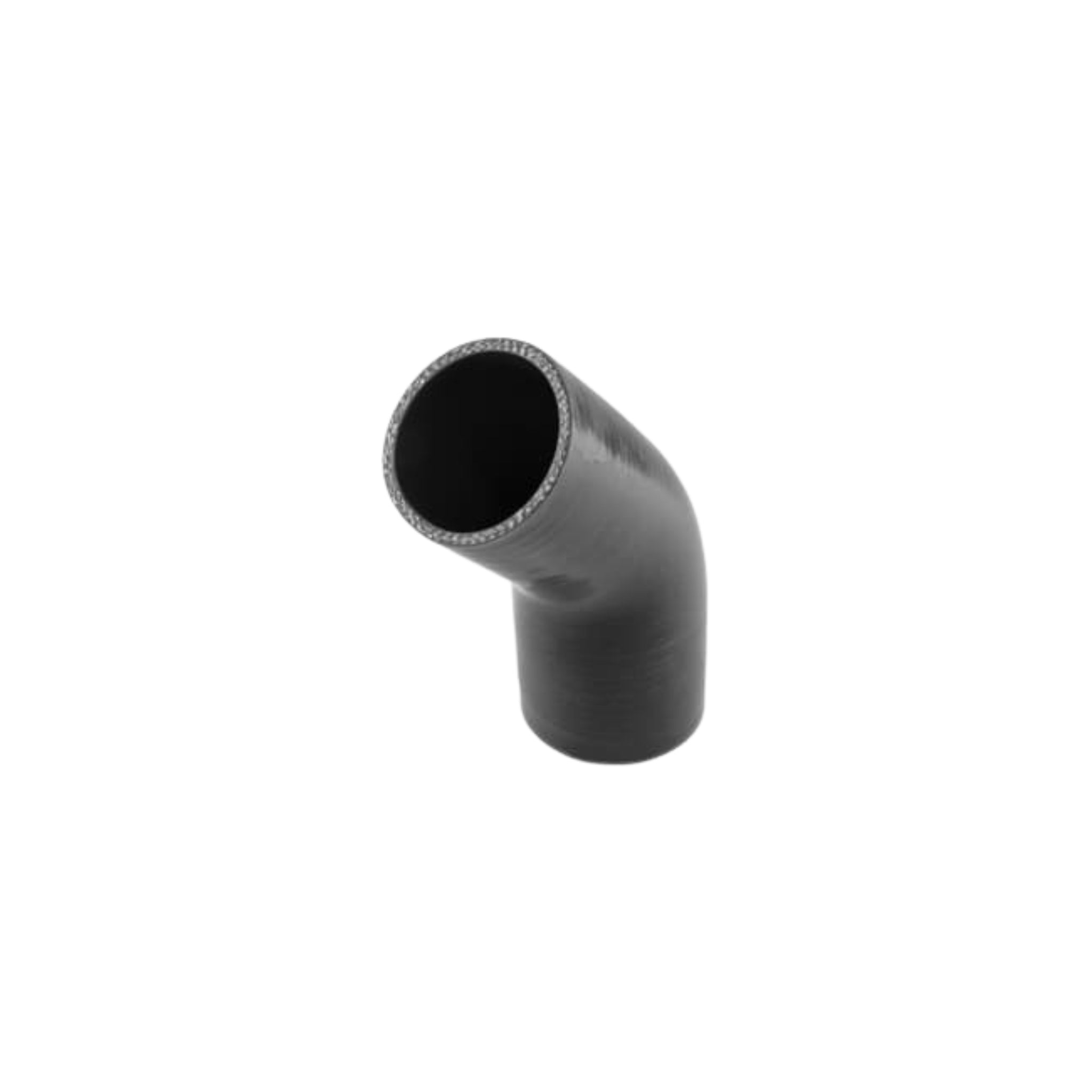 Turbosmart Silicon 45 Degree Reducer Elbow 2.25-2.50" (Black) (Order in)