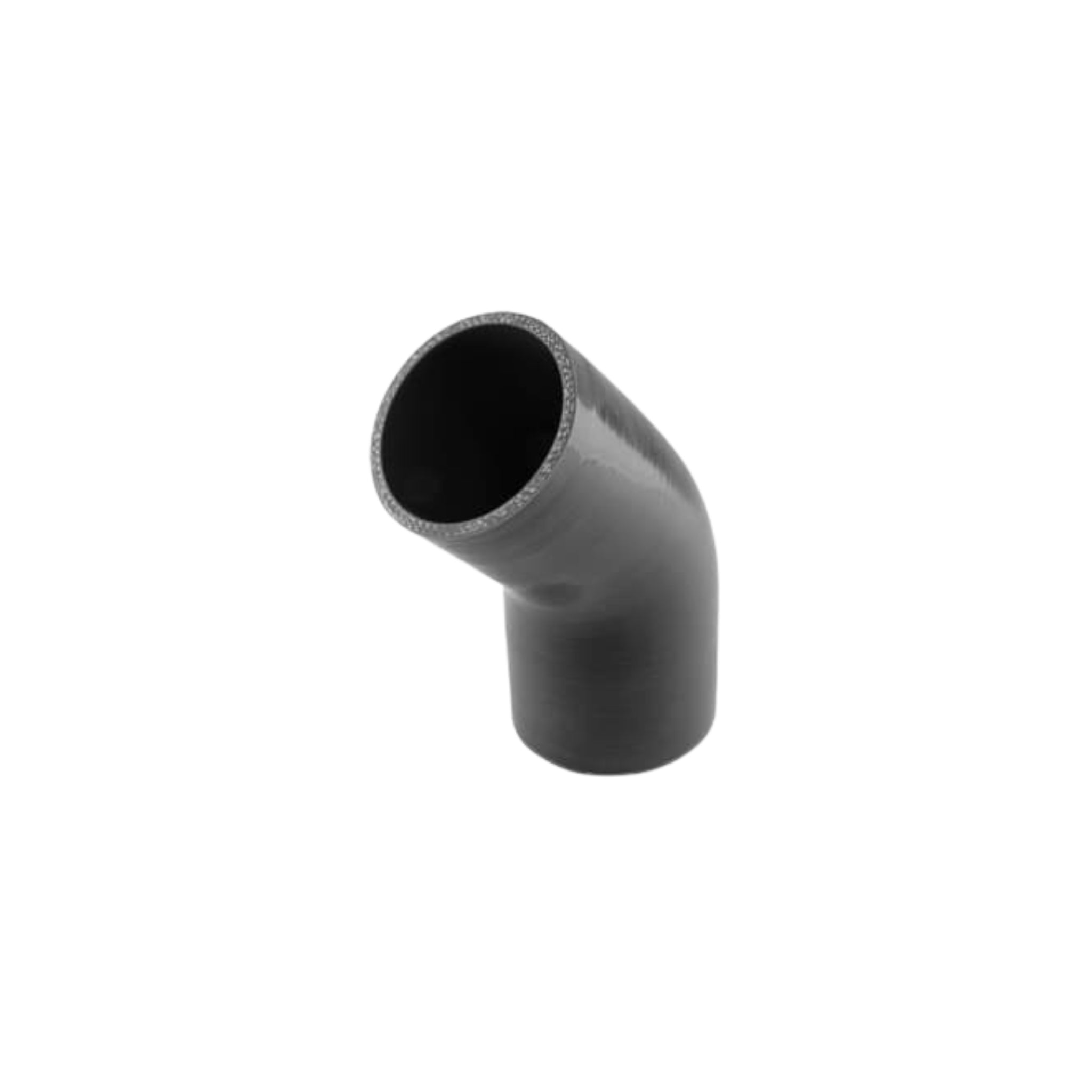 Turbosmart Silicon 90 Degree Reducer Elbow 2.00-3.00" (Black) (Order in)