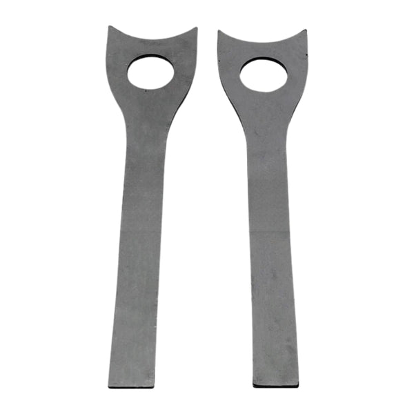 GKTECH S13/180SX REAR TRACTION ARM WELD IN REINFORCEMENT PLATES (Order in)