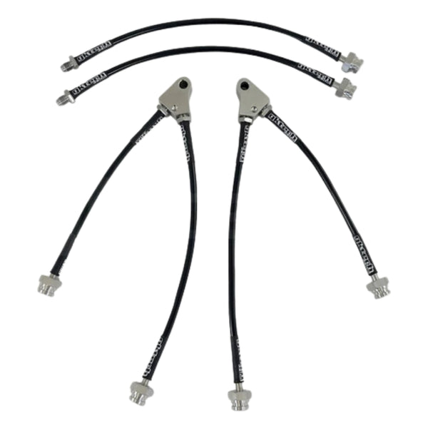 GKTECH R33 GTS-T BRAIDED BRAKE LINES OEM (Order in)