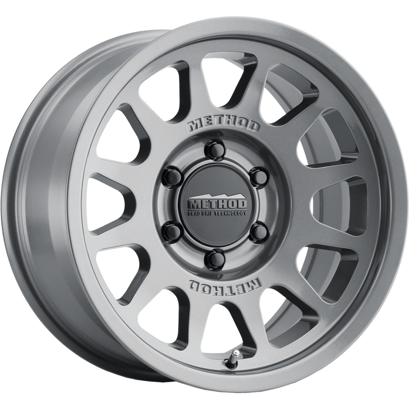Method Race Wheels Style 703 | Bead Grip | Gloss Titanium | 18x9 +40P