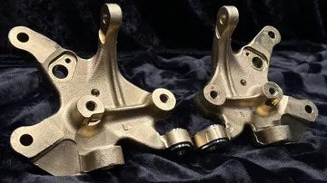 PSM E36 Super Steering Angle Knuckles with Ackerman Adj. (Order in)