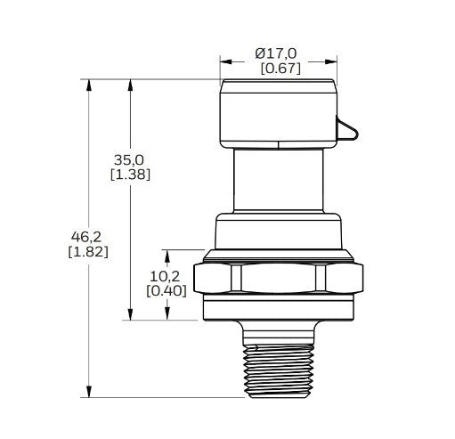 Link ECU MIPS 150PSI Pressure Sensor 1/8 NPT (Order in)