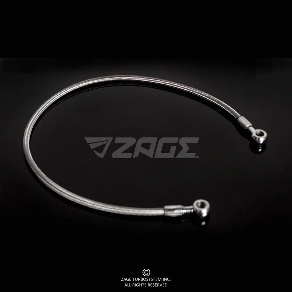 Braided Oil Feed Hose for Mini (Classic Style) Turbo (Order in)