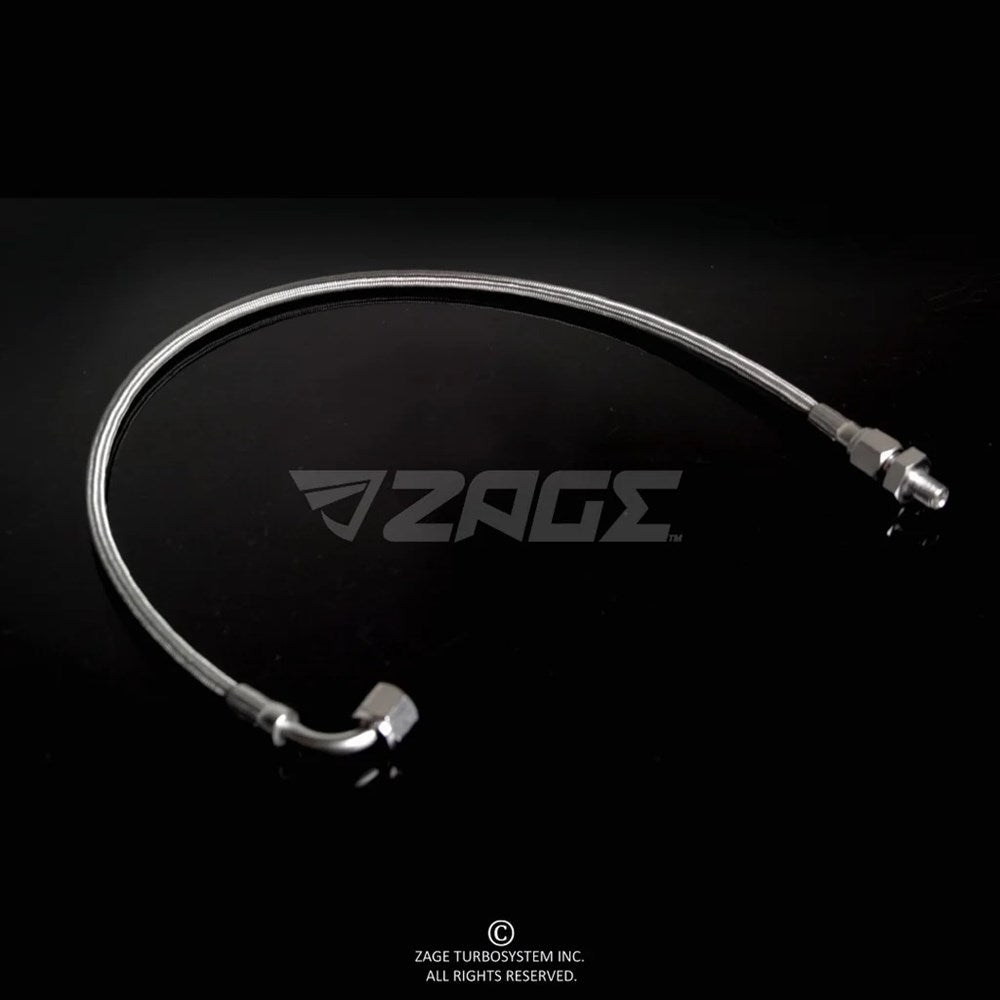 Braided Oil Feed Hose for Renault 21 Turbo (Order in)