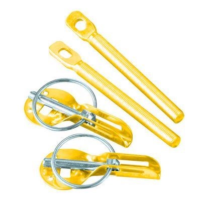 Grayston Gold Aluminium Bonnet Pins Gold
