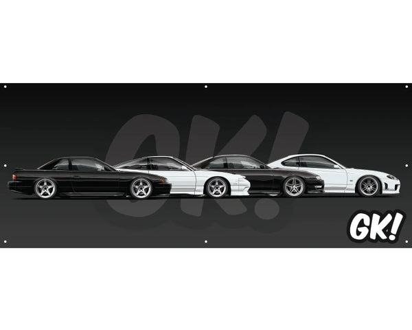 GKTECH S-CHASSIS GARAGE BANNER (Order in)