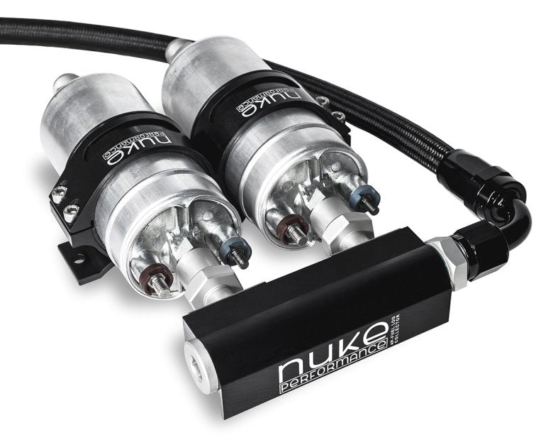Nuke Fuel Log Collector 4P 1x Walbro GSL392 1x Nuke filter