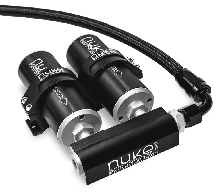 Nuke Fuel Log Collector 4P to suit 2x Nuke Filters