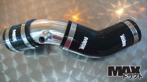 PSM Inlet pipe kit, curved for FMIC, T25/T28 with OEM MAF *SCARLES*