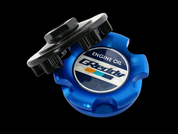 GReddy Oil Filler Cap Type-B 06 Subaru Blue
