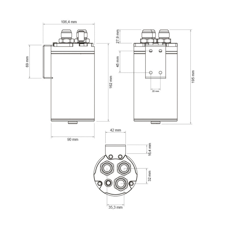 Nuke Performance Catch Can 0.75L