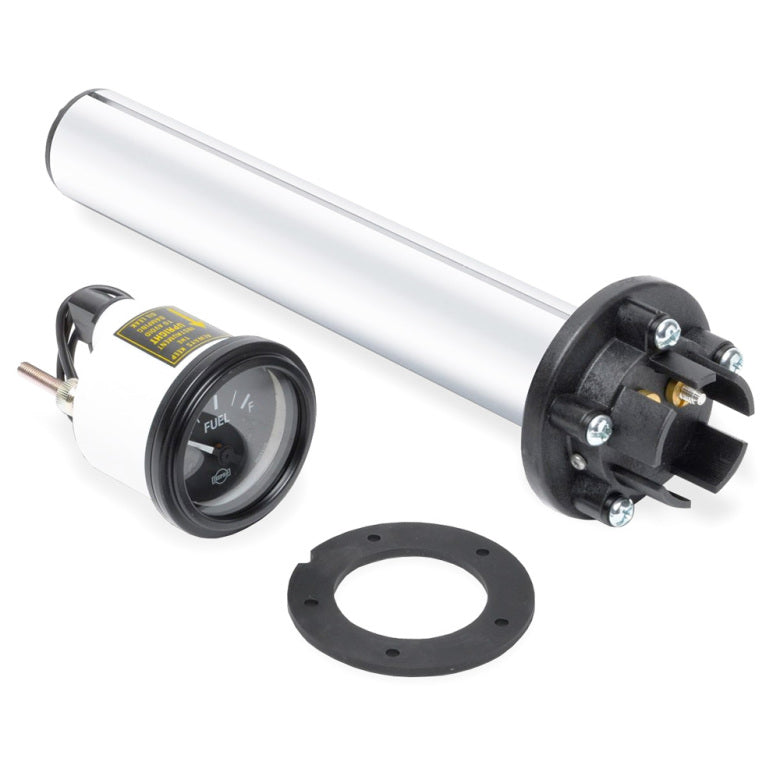 Nuke Fuel Level Sending Unit with Gauge 0-90 Ohms 9" (Order in)