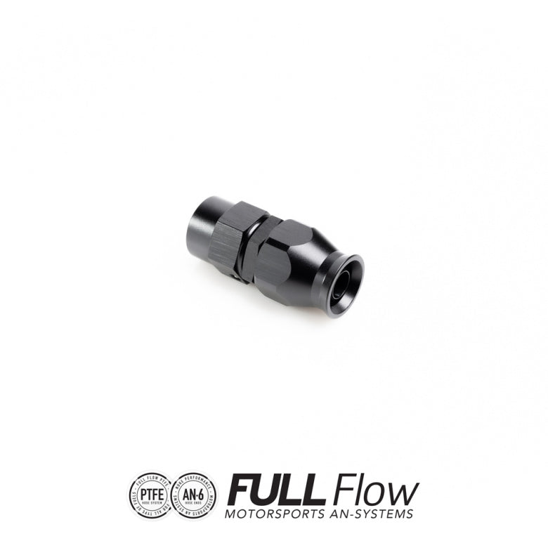 Nuke Full Flow PTFE Hose End Fitting Straight AN-6