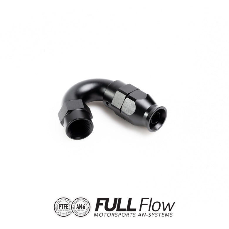Nuke Full Flow PTFE Hose End Fitting 150 Degree AN-6 (Order in)