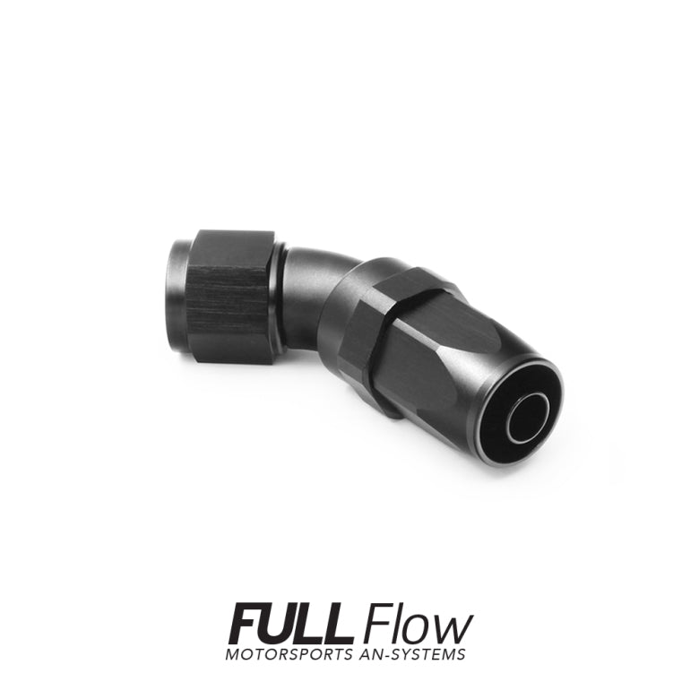 Nuke Full Flow AN Hose End Fitting 45 Degree AN-4 (Order in)