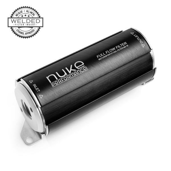 Nuke Stainless Steel Fuel Filter 10 micron AN-10