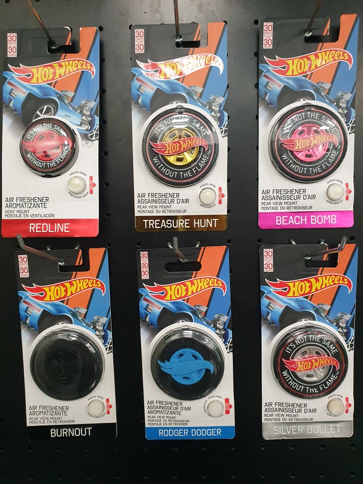 Hot Wheels Hanging Air Freshener Beach Bomb *SCARLES*