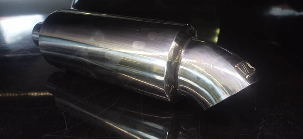 Big Bore Tip Stainless Steel 2.5" (63mm) RPS Dumpy Tip