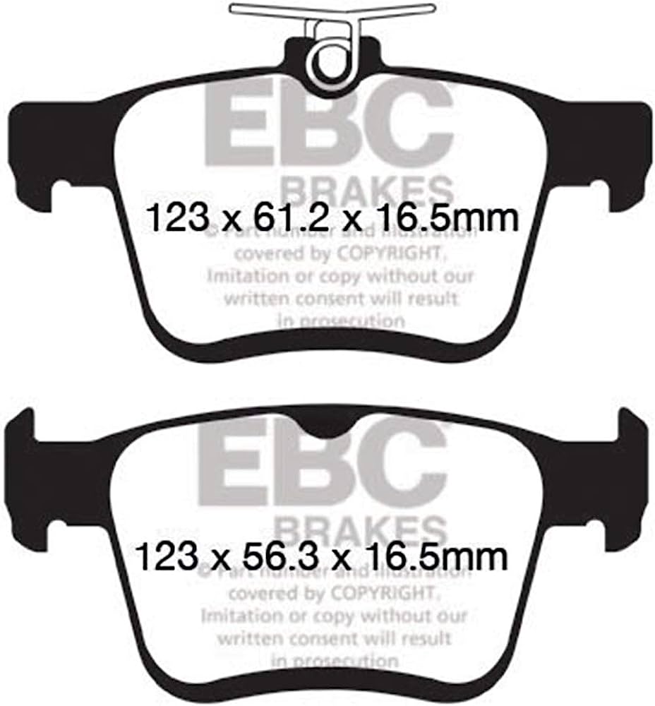 EBC Yellow Stuff VW Golf MK7 GTI Rear Brake Pads