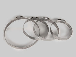 Stainless Steel Hose Clamp - Worm Clamps 80-100mm x10pc
