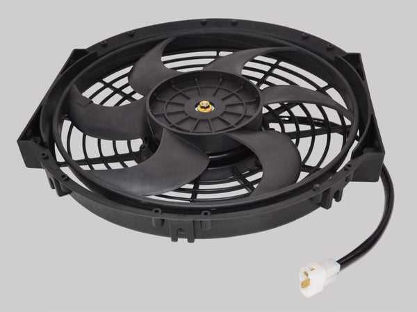 Radiator Fan 10" Curved & Mounting Kit