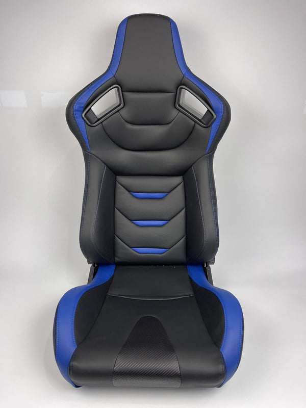 Bucket Seat Reclinable - Sport Style Blue