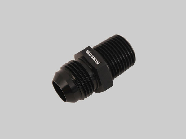 Hose Fitting AN to NPT Adaptor AN4 1/8'' NPT BLACK