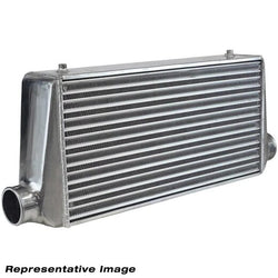 PROFLOW INTERCOOLER ALUMINIUM UNIVERSAL DELTA FIN 600 X 300 X 125MM