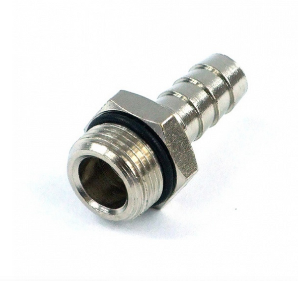Nuke 1/4 BSPP Barb Fitting for 8 mm hose