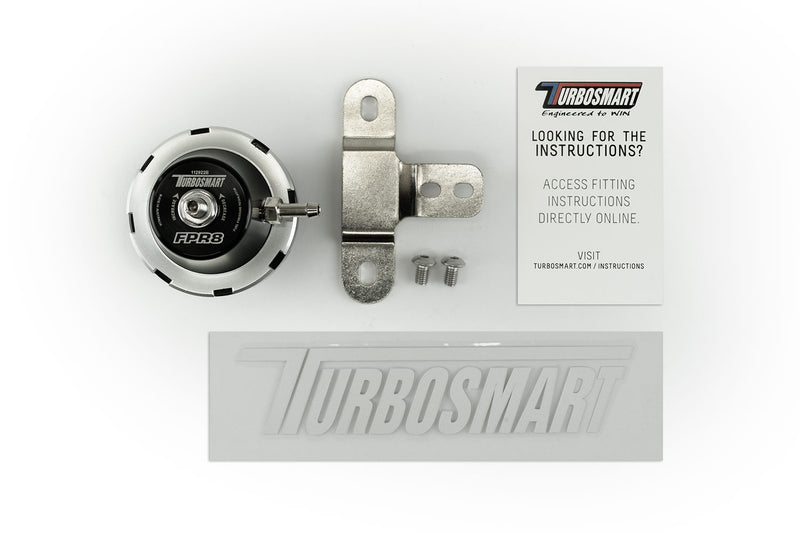 Turbosmart Fuel Pressure Regulator FPR8 AN8 Black