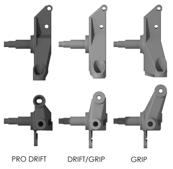 GKTECH V4 S13/180SX DRIFT/GRIP FRONT DROP KNUCKLES (Order in)