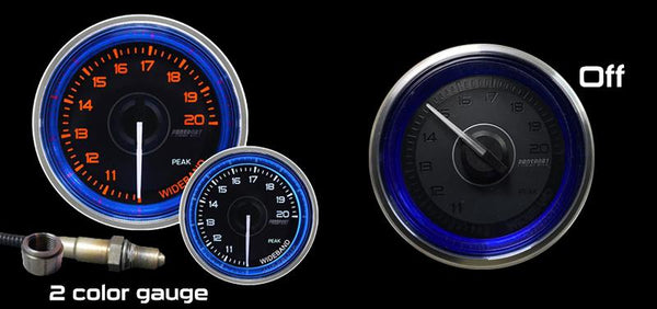 Prosport Wideband Air Fuel Ratio kit 52mm Crystal Blue Series