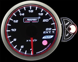 Prosport Exhaust Gas Temperature Gauge 52mm Halo Series