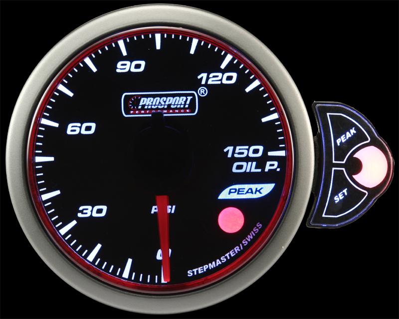 Prosport Oil Pressure Gauge 52mm Halo Series
