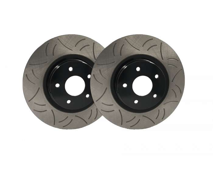 GKTECH HFM.PARTS 324MM R33/R34 GTR FRONT SLOTTED ROTORS (Order in)