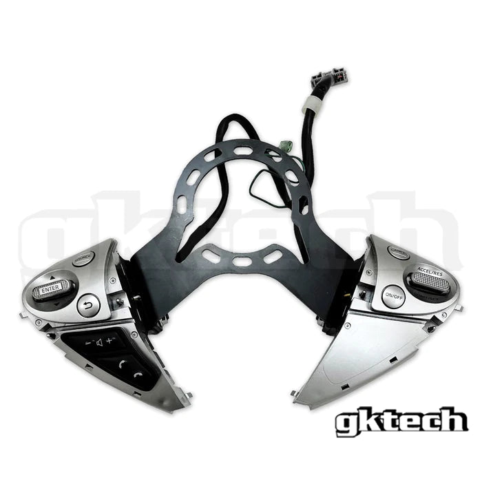 GKTECH Z34 370Z STEERING WHEEL CONTROL RELOCATION BRACKET (Order in)