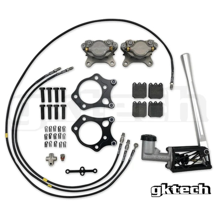 GKTECH WILWOOD S-CHASSIS 3/4" DUAL CALIPER HYDRAULIC HANDBRAKE SETUP (Order in)