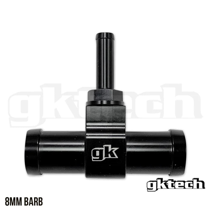 GKTECH Z33 350Z/V35/Z34 370Z ALUMINIUM COOLANT BLEEDER PORT (8MM BARB) (Order in)