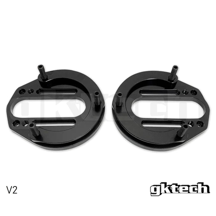 GKTECH V2 S-CHASSIS OFFSET CAMBER STRUT TOPS (Order in)
