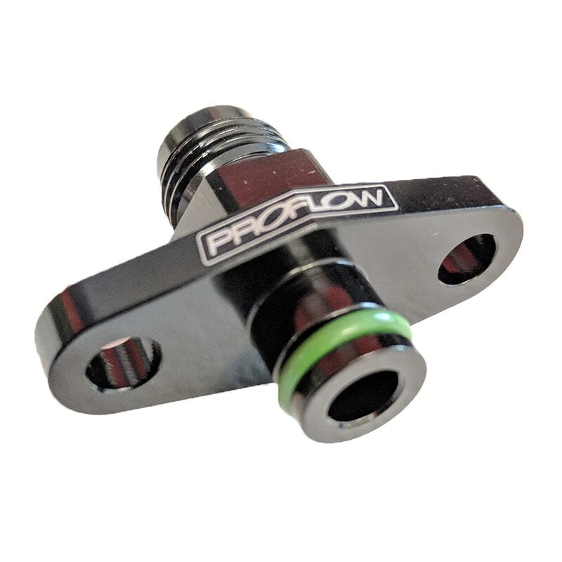 PROFLOW FUEL RAIL ADAPTOR FITTING 11MM TO -06AN FOR NISSAN/ SUBARU/ MAZDA