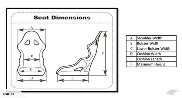 Scarles Classic Reclinable Bucket Seat