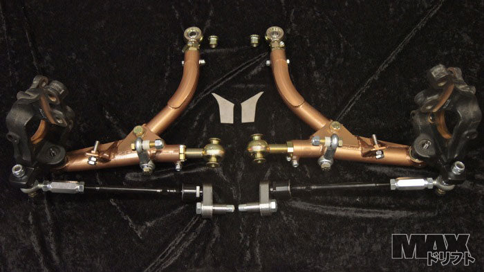 PSM FRS,BRZ Front lower Control Arms, tension rod, Swaybar link, subframe reinforcement set, inner and outer tie rods, rackspacer (WITHOUT KNUCKLES)